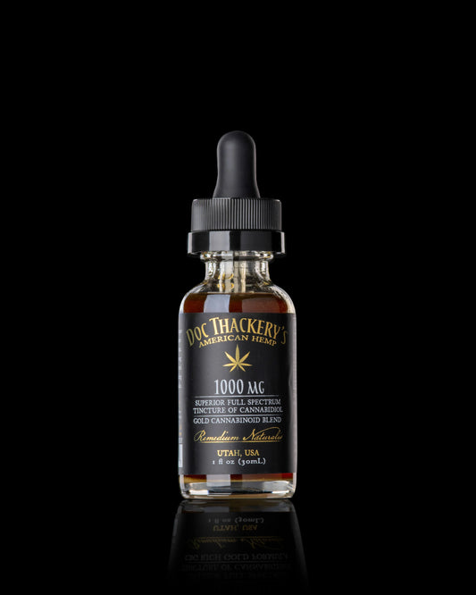 1000mg Full Spectrum Hemp Extract Tincture  CBD - 1oz bottle